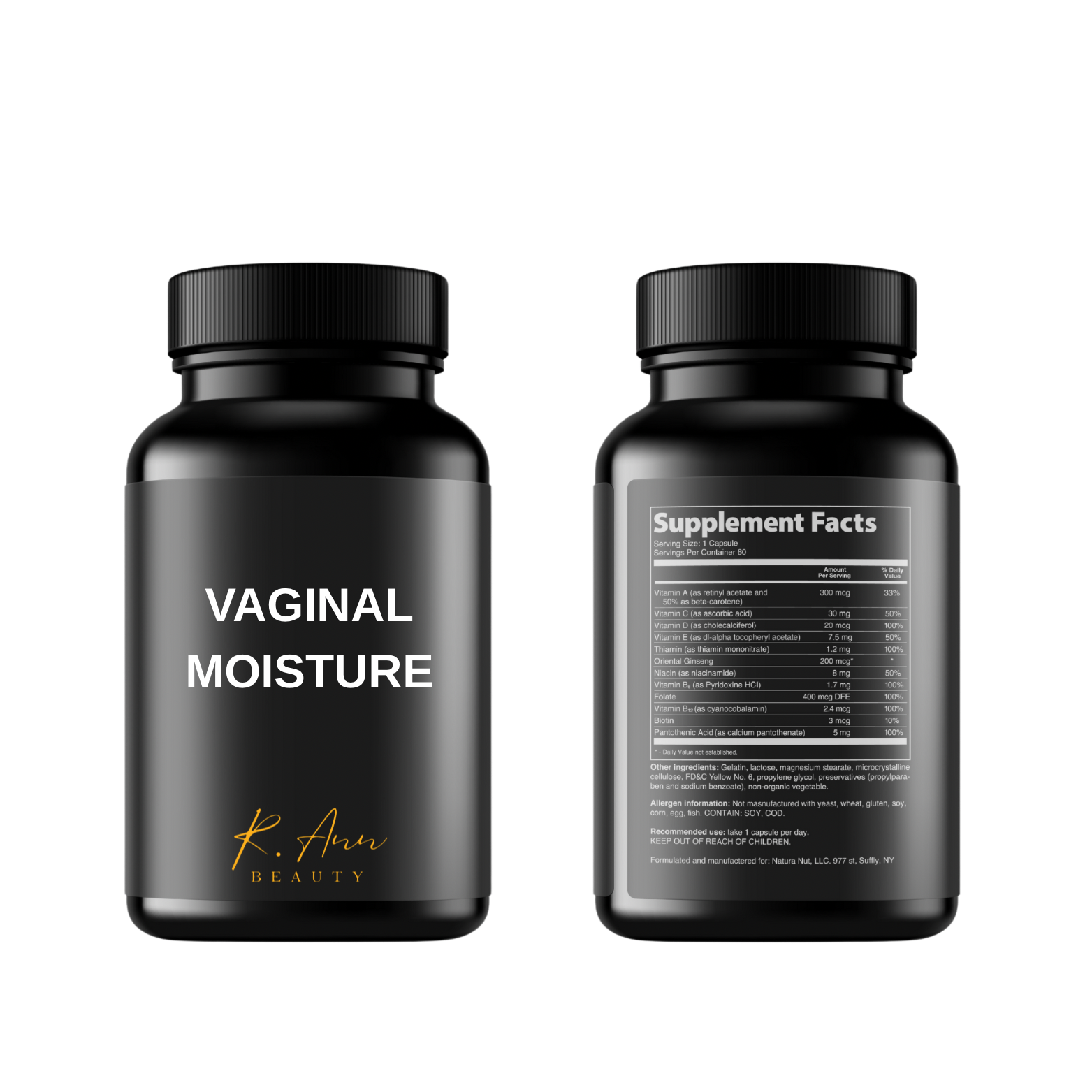 Vaginal Moisture Capsules