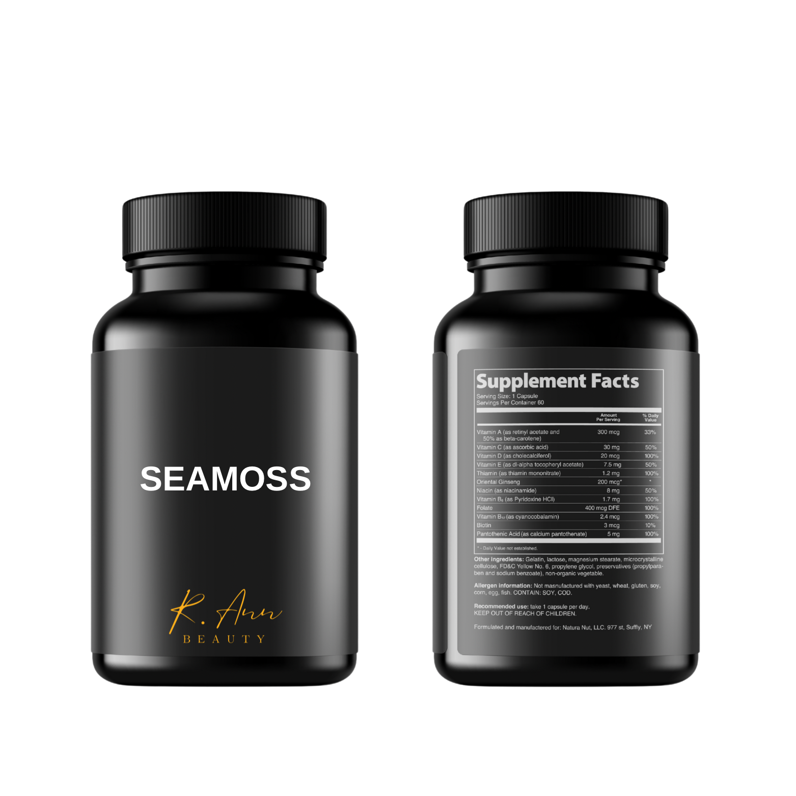 Seamoss Capsules